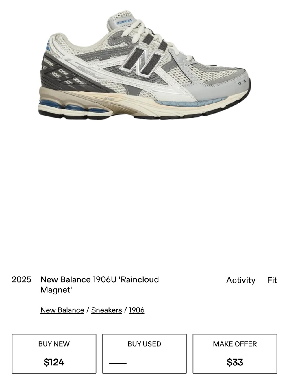 New Balance 1906 Sneakers